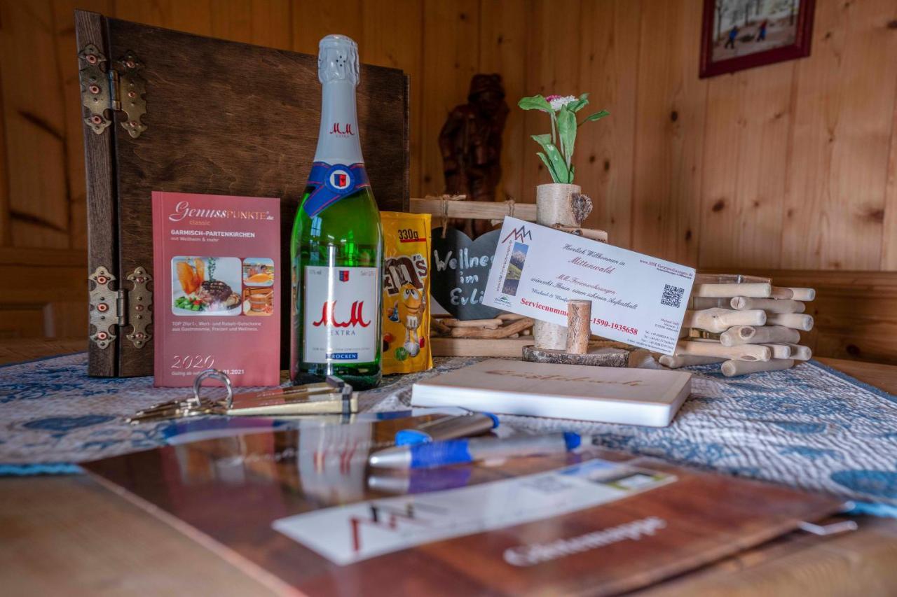 Ferienwohnung Woernerblick Mittenwald Zewnętrze zdjęcie